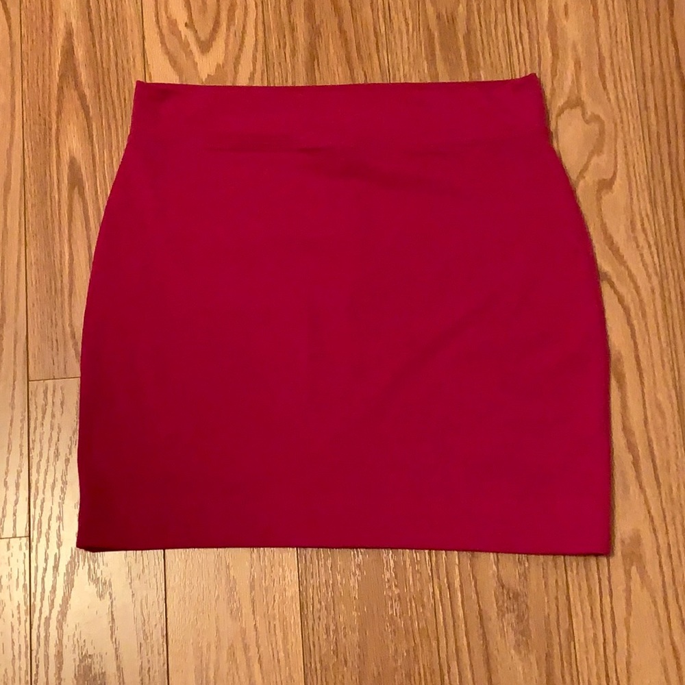Pink skirt
